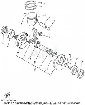 CRANKSHAFT PISTON