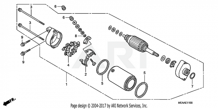 STARTING MOTOR