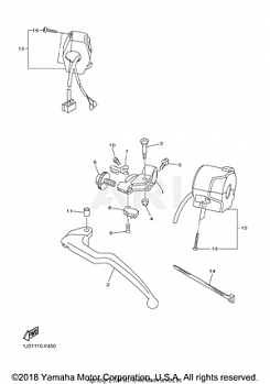 HANDLE SWITCH LEVER