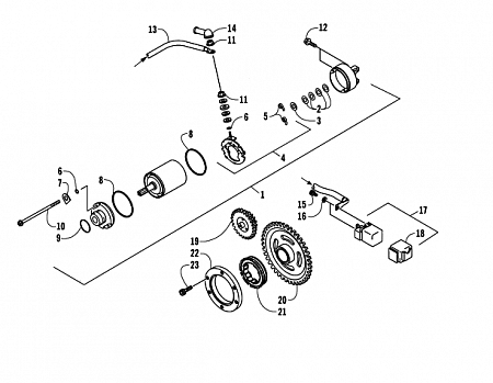 STARTER MOTOR