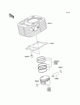 Cylinder/Piston(s)