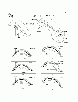 Fenders(VN1500-N1/N2)