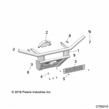 BODY, BUMPER - R19RNA57B1 (C700210)