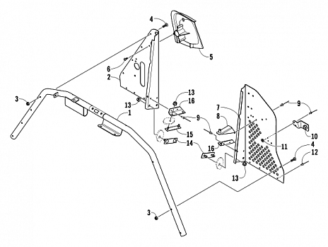 STEERING SUPPORT ASSEMBLY