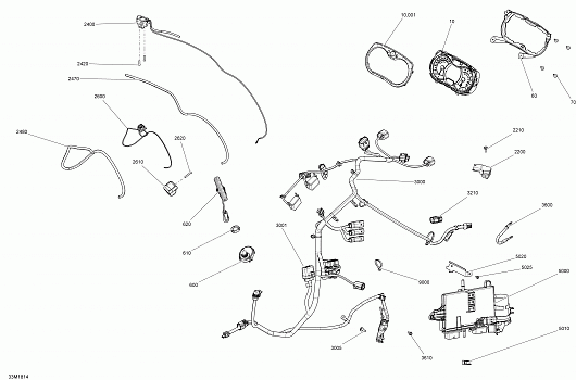 Electrical Manual Start, MXZ X - 600R ETEC