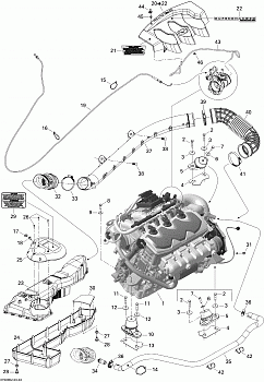 Engine And Air Intake Silencer