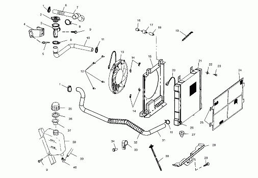 COOLING SYSTEM - A02CH42AA (4968536853A09)