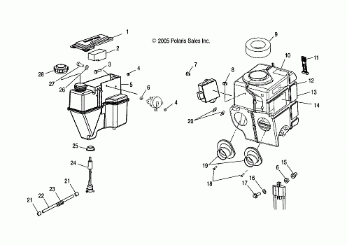 OIL TANK/AIR BOX - S06NP5BSA/NE5BSB (4997239723C06)