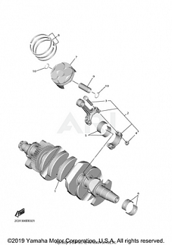 CRANKSHAFT PISTON