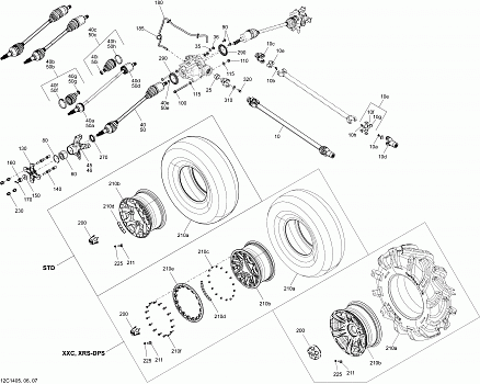 Drive System, Front