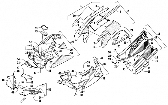 SKID PLATE AND SIDE PANEL ASSEMBLY