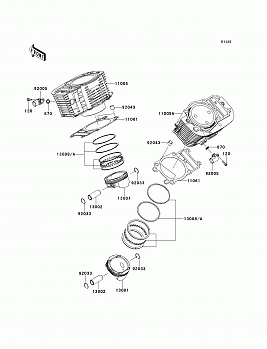 Cylinder/Piston(s)