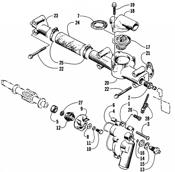 WATER PUMP/MANIFOLD