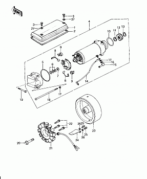 GENERATOR/STARTER MOTOR