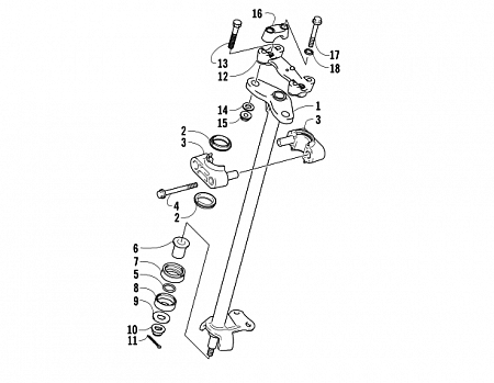 STEERING POST ASSEMBLY