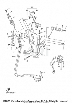 STEERING HANDLE CABLE