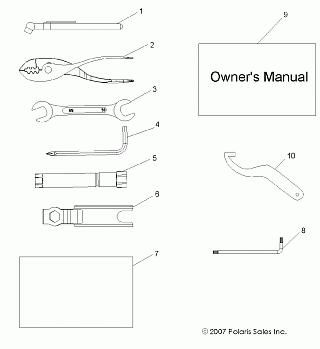 TOOL KIT - R08VH76AD/AG (49RGRTOOL08VISTA)