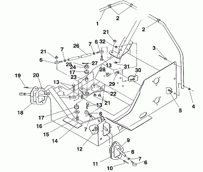 STEERING ASSEMBLY - 0940761 (4924972497b006)