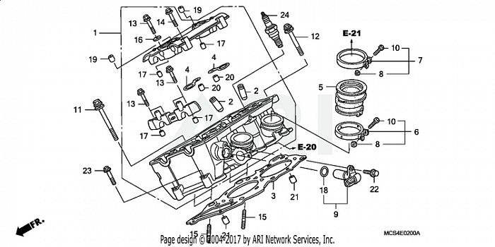 RIGHT CYLINDER HEAD