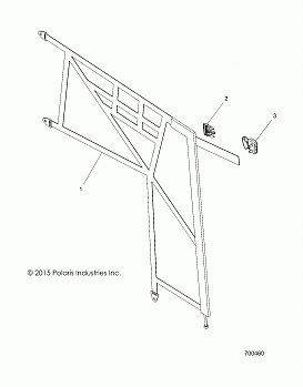 BODY, SIDE NETS - R16RTED1F1 (700460)