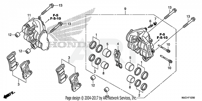 FRONT BRAKE CALIPER (1)