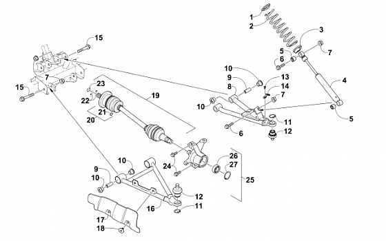 FRONT SUSPENSION ASSEMBLY