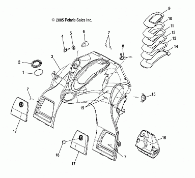 CONSOLE - S06PS6FS/FSA (4997459745A14)