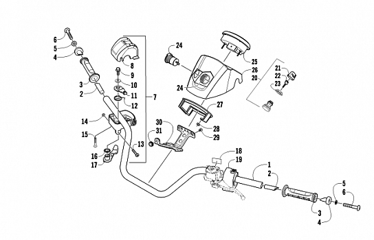 HANDLEBAR ASSEMBLY