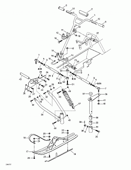 Steering System And Ski