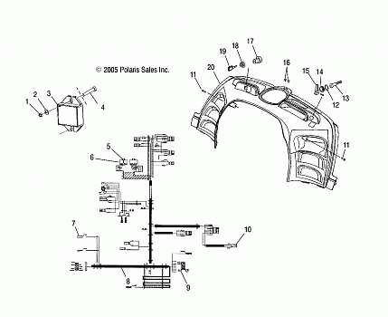 CONSOLE - S06NP5BSA/NE5BSB (4997239723A13)