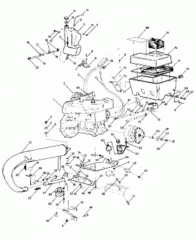 ENGINE MOUNTING Trail (4915441544017A)