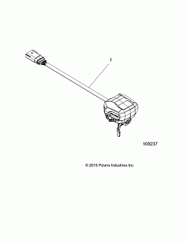 CONTROLS, THROTTLE ASM. - A19SVS95CR