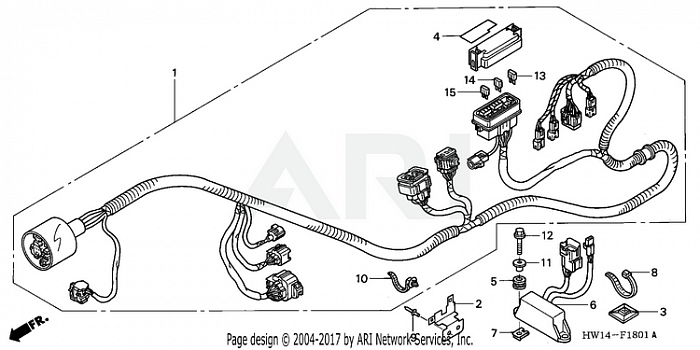 WIRE HARNESS (FRAME)