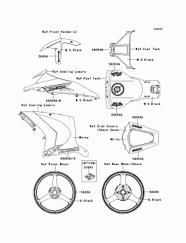 Decals(P.F.S.White)(KDF)(CA,US)