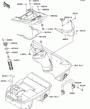 Hull Rear Fittings