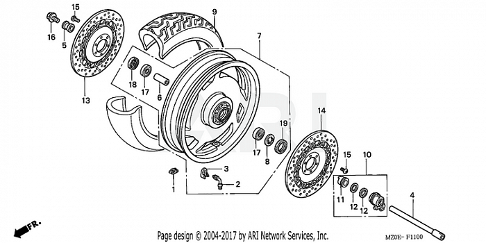 FRONT WHEEL