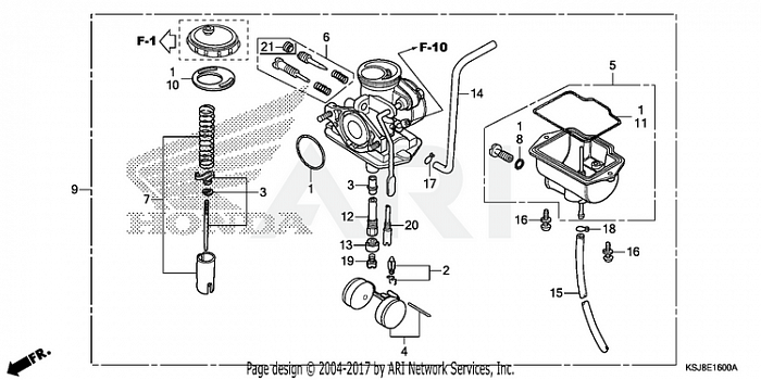 CARBURETOR (CRF80F)