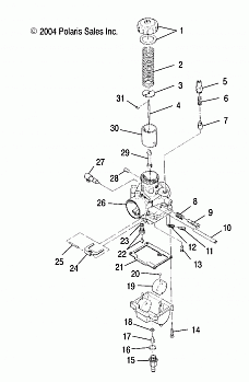 CARBURETOR - S05NJ5BS/A (4992769276C13)