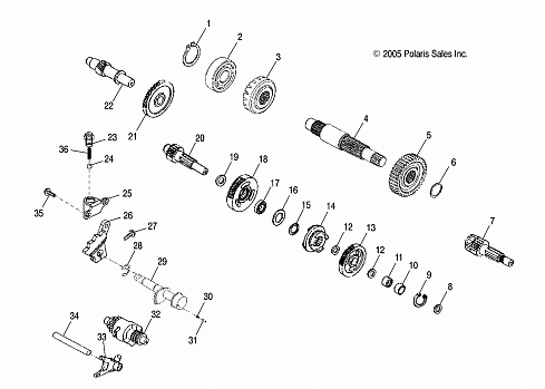 TRANSMISSION - A06PB20AA/AB/AC/LE (4999202449920244A13)