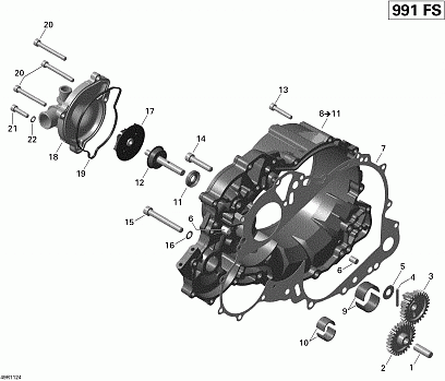 Clutch Cover And Water Pump