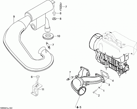 Exhaust System 550F