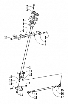 STEERING POST ASSEMBLY