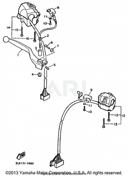 HANDLE SWITCH-LEVER