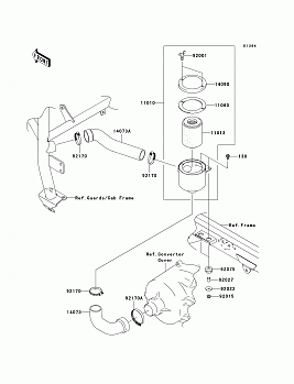 Air Cleaner-Belt Converter