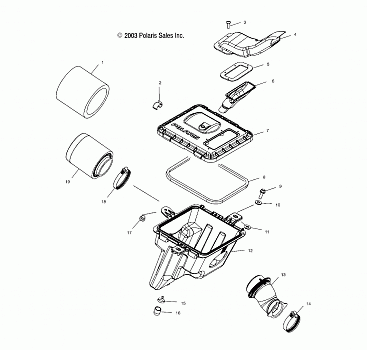 AIR BOX - A04BA25CA/CB (4986208620A11)