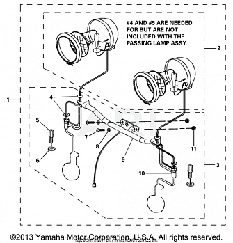 PASSING LAMP KIT