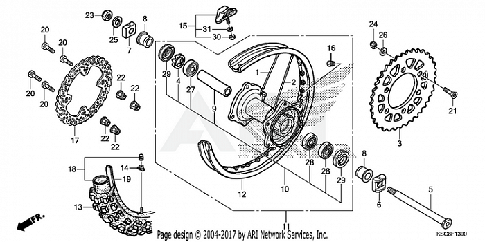 REAR WHEEL