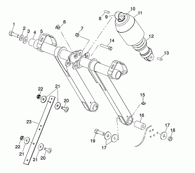 FRONT TORQUE ARM (EDGE) - S02NP7CS (4973447344B10)