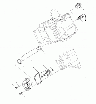 WATER PUMP - A02CH50 ALL OPTIONS (4967436743D11)