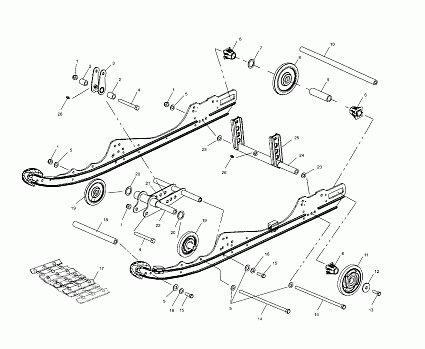 REAR SUSPENSION (EDGE) - S02NP8CS/CSA/CSB (4973467346B09)